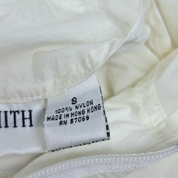 Vintage DAVID SMITH Women’s White Embroidered Golf Hoodie Backpack Details Sz S - Picture 9 of 10